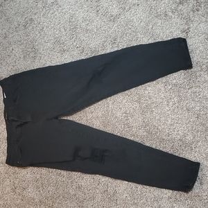 Kancan distressed black skinny